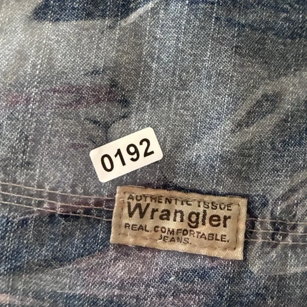 Wrangler Carpenter Denim Shorts Mens 32 Blue Baggy Jorts Y2K Skater 64WC2ZL VTG